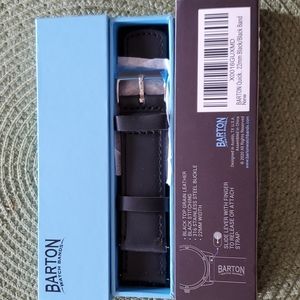 Barton Watch Leather Band 22mm